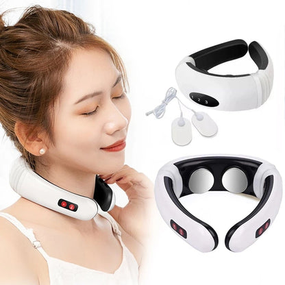 Electric Neck Massager – Magnetic Pulse Therapy